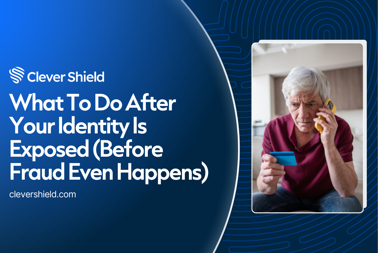 What To Do After Your Identity Is Exposed (Before Fraud Even Happens)