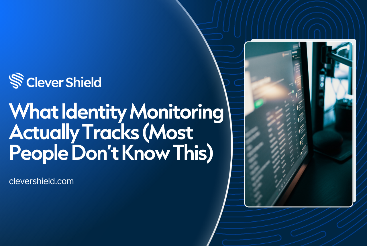 What Identity Monitoring Actually Tracks (Most People Don’t Know This)